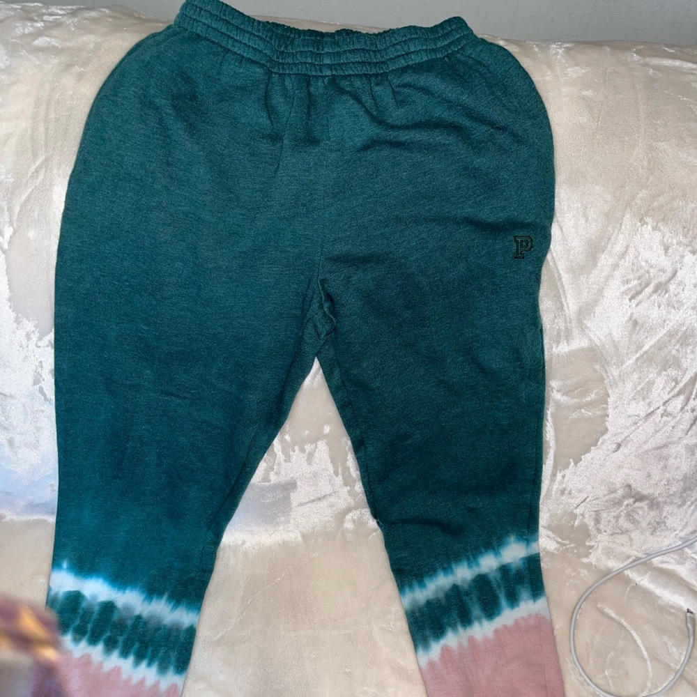 Teal and Pink Kids Joggers